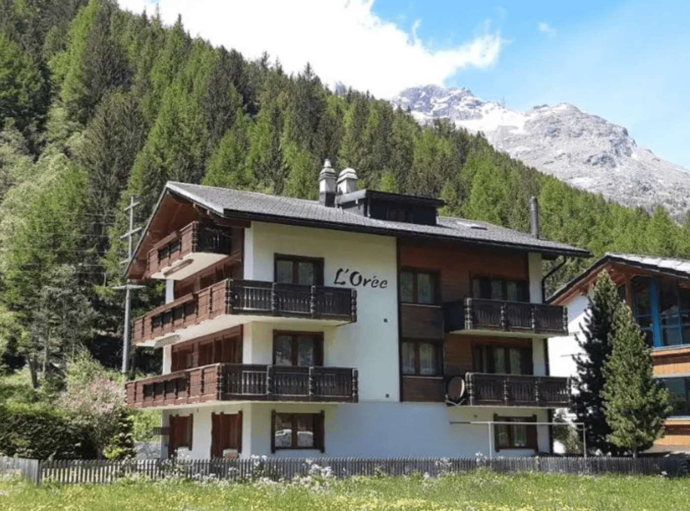 Studio im Haus L`Orée, Saas-Grund, Valais — Ansicht 3