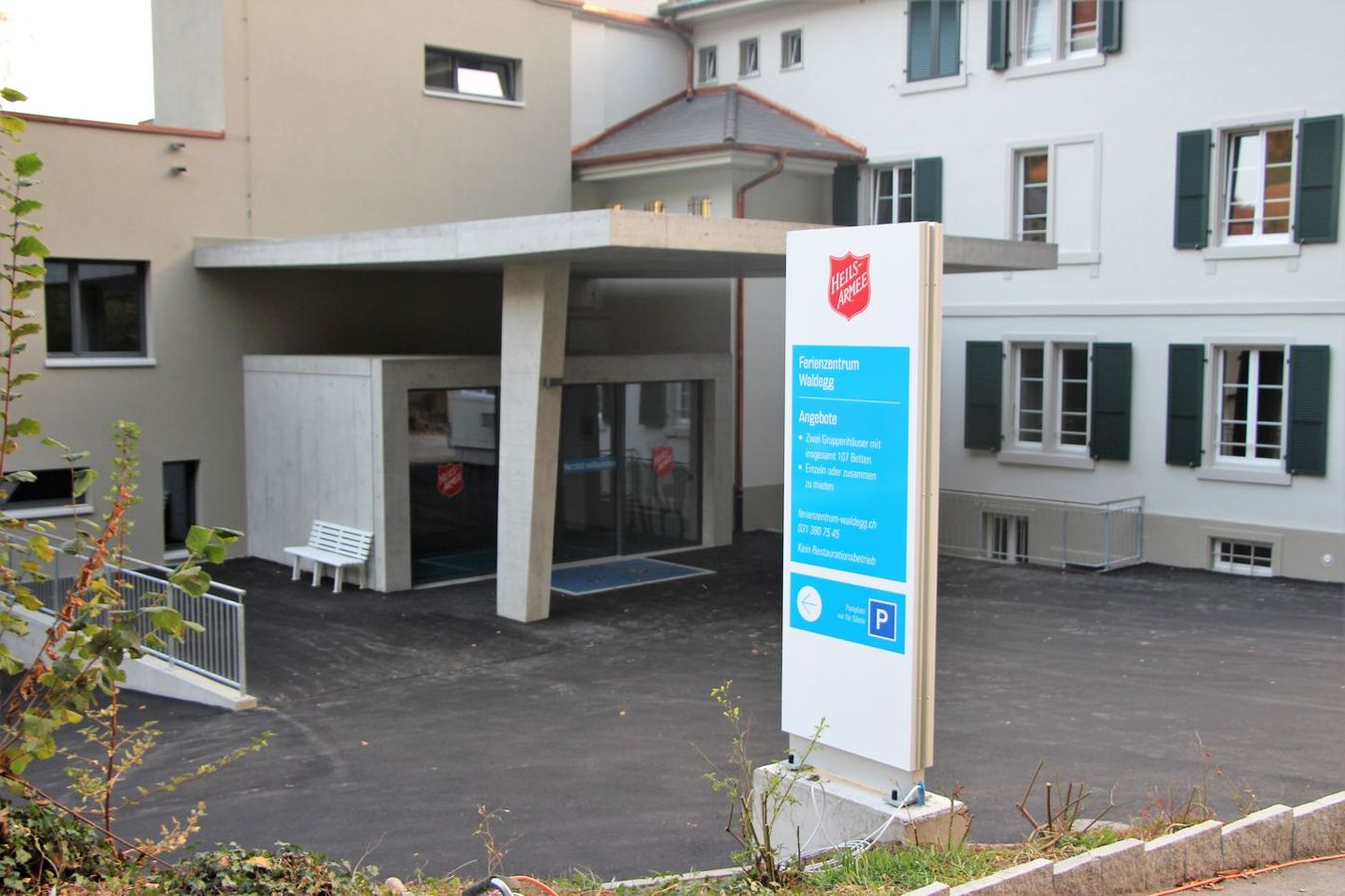 Heilsarmee Ferienzentrum Waldegg / Gesamtauftritt – Bild