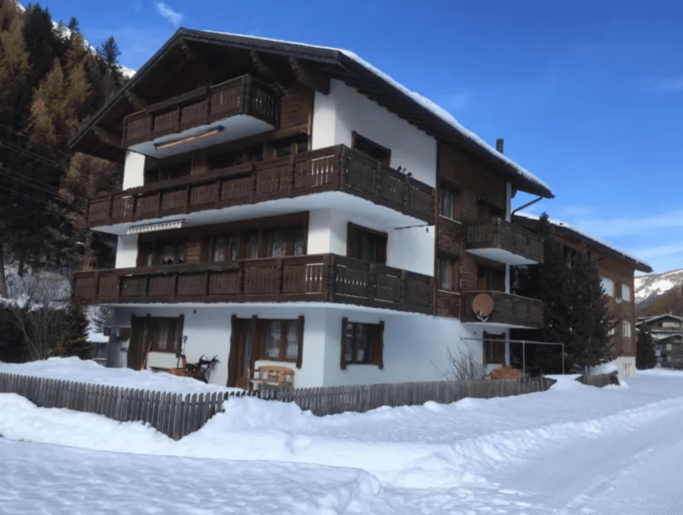 Studio im Haus L`Orée, Saas-Grund, Valais — Ansicht 2