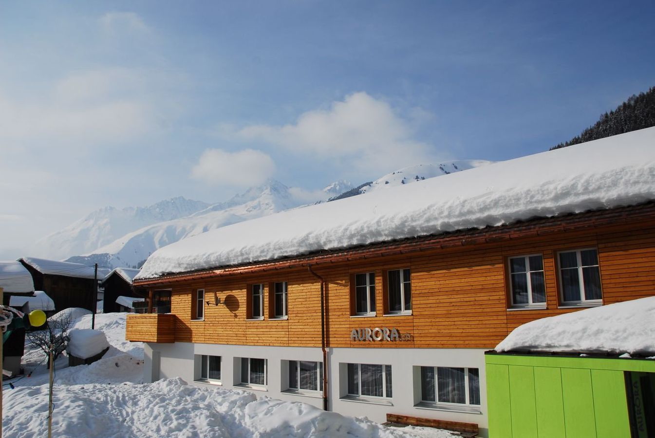 Ferienhaus Aurora Sedrun Graubunden Gruppenunterkunft Schweiz