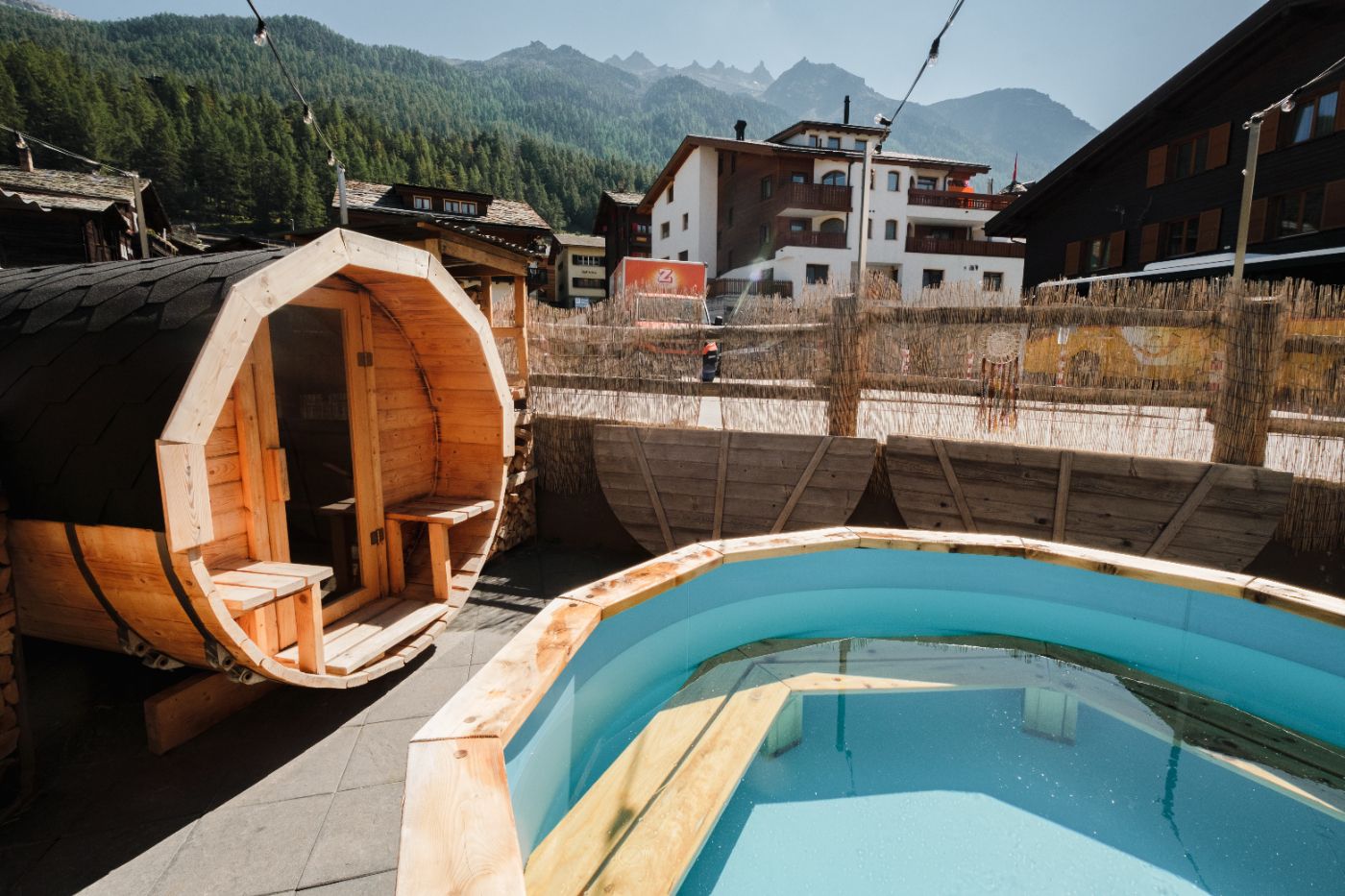 Ferienhaus Allalin ALL IN — Group house mit 38 beds in Grächen, Valais